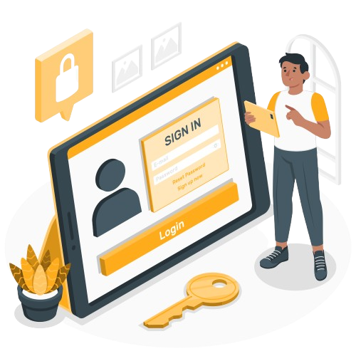 Login illustration